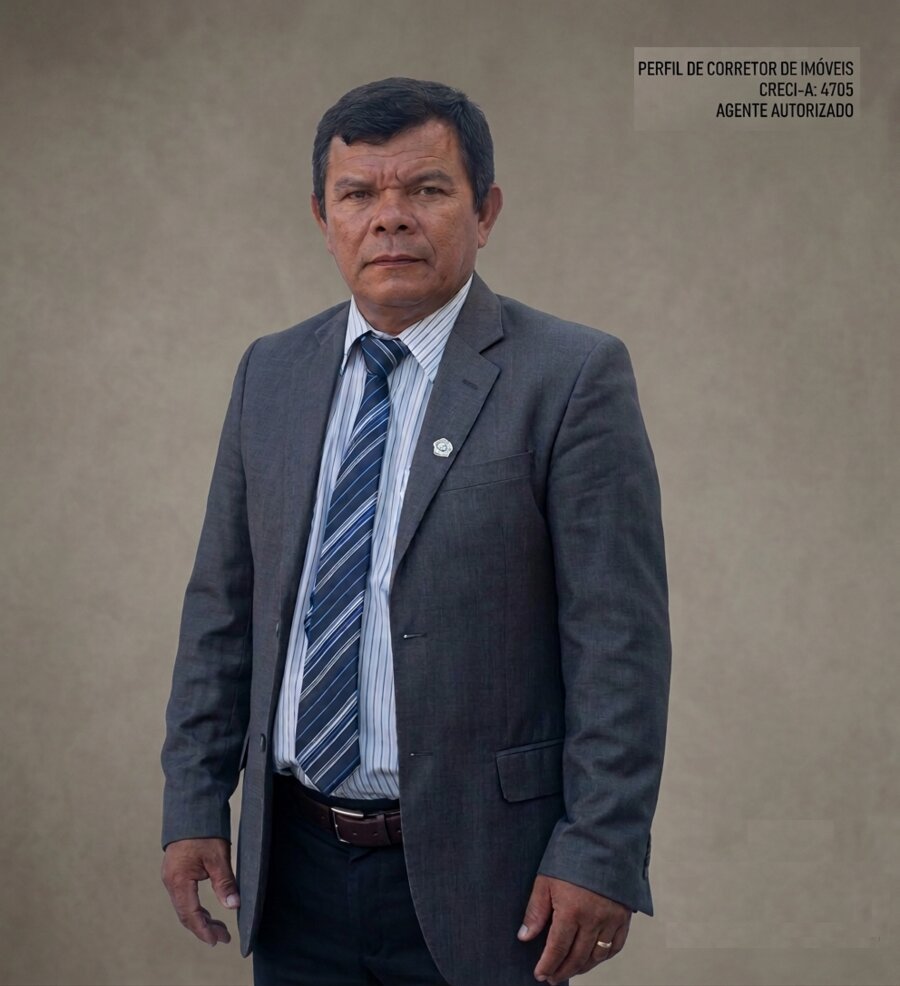 Roberto, corretor de imóveis responsável pelo Nova Amazonas, CRECI 4705